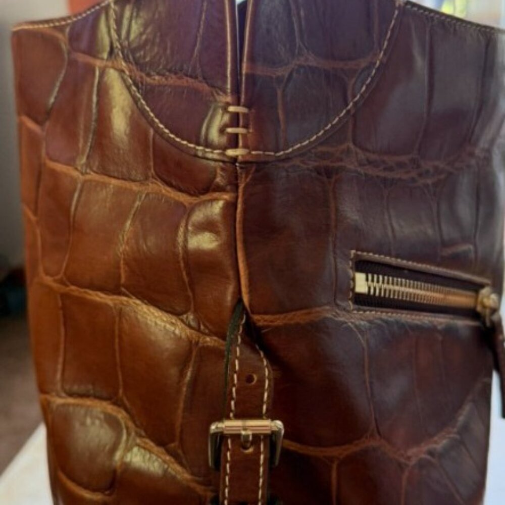 Dooney & Bourke Sky Zip Zip Satchel (Brand New). - Picture 7 of 11